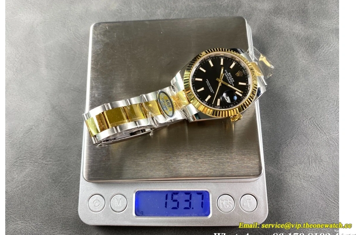 Datejust Black 41mm Stk ARF Version) Heavy Oys SS 126333 SH3235(Tungsten YG 0509